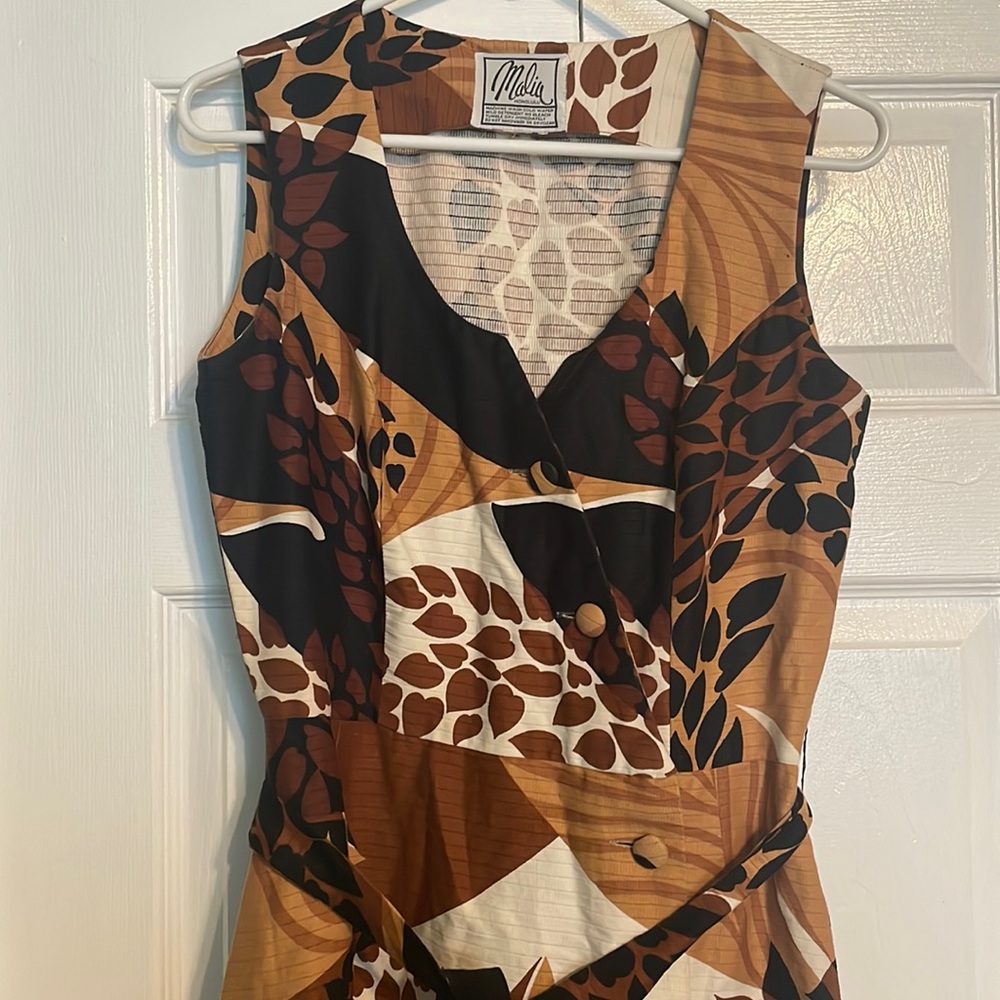 Malia Honolulu vintage wrap dress size M